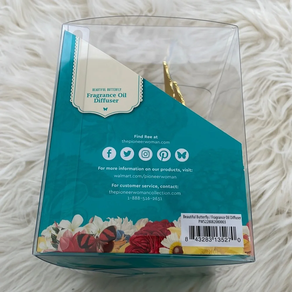 The Pioneer Woman Beautiful Butterfly Fragrance Diffuser